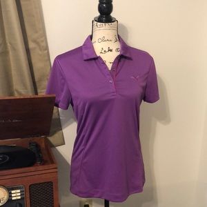Puma Purple Women’s Athletic Polo